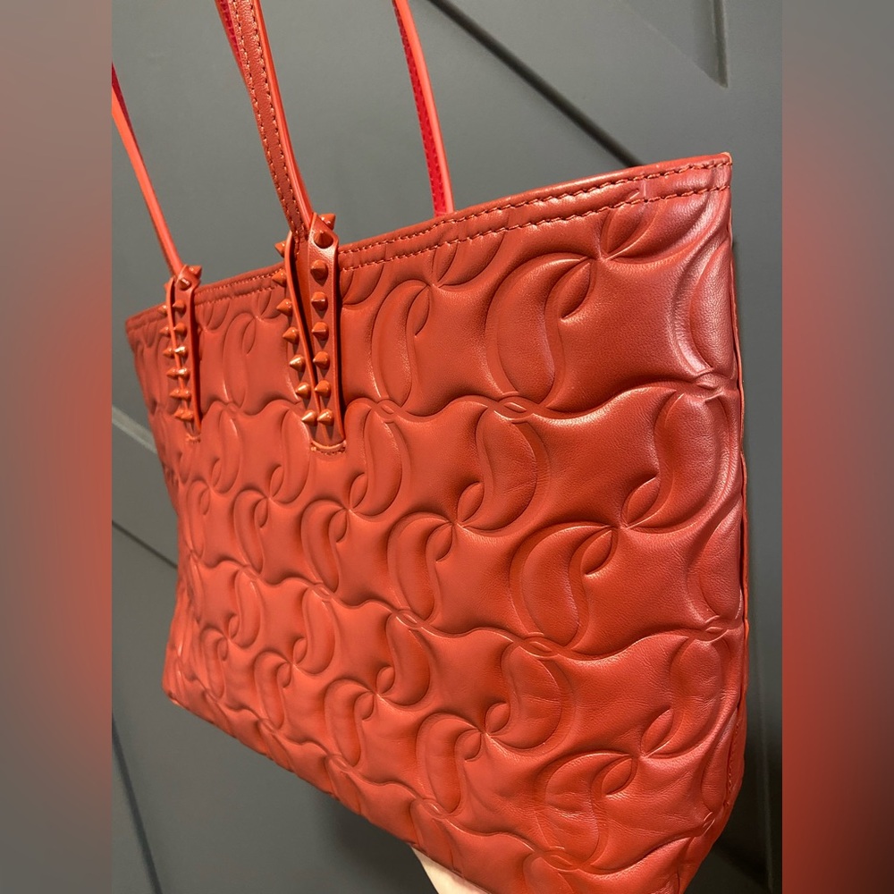 Authentic Christian Louboutin Quilted Tote Bag - Picture 5 of 16